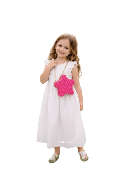 🎀 Adorable Star Shape Kawaii Crossbody Bag for Girls 🎀