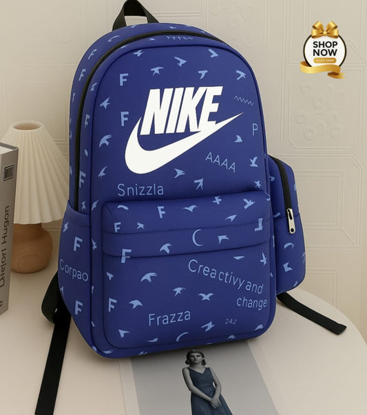 Stylish Large Capacity Travel Bag with Side Pouch