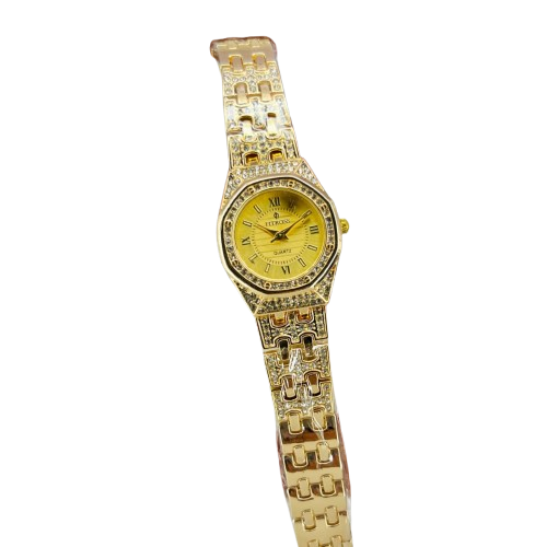 Fitross Octagonal Diamond Watch